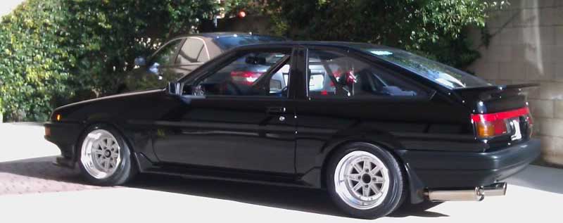 AE86 on SSR MKIII, another nice set of wheels