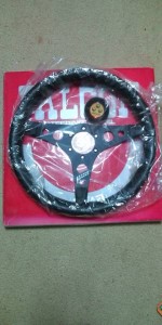 Watanabe Falcon Steering Wheel with box and plastic wrapper