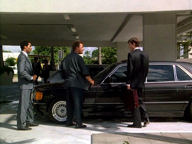 BBS RS Mercedes S Class Miami Vice Check out Crockett and Tubbs posing with 
