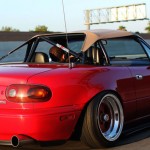 Mazda Miata Slammed on SSR MKII 