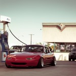 Mazda Miata Slammed on SSR MKII