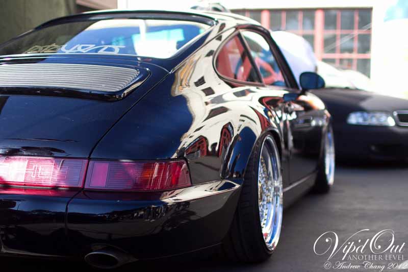 Porsche 911 on 18 BBS RS from Rotiform Wheels Sit Perfect