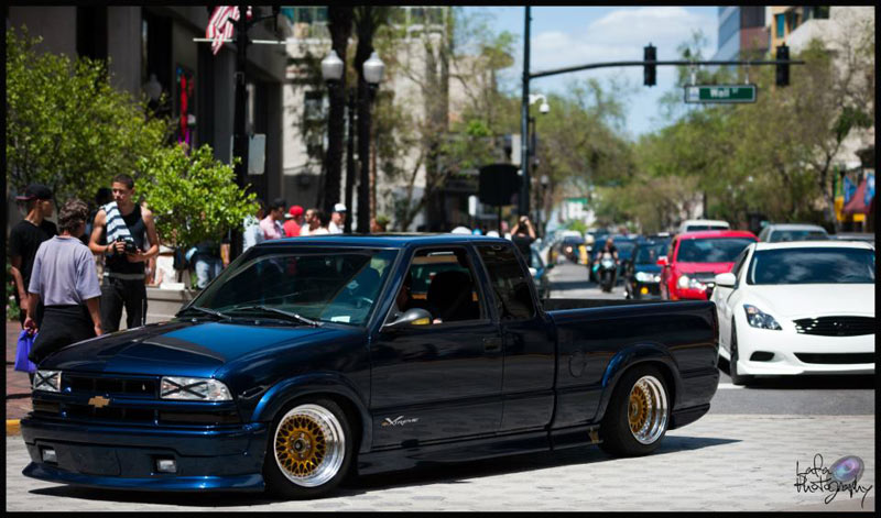 Chevrolet S10 Extreme Stanced on BBS RS