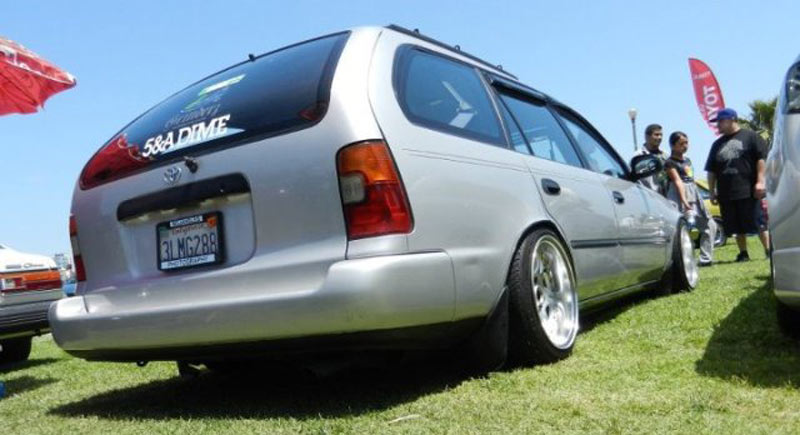 Precedeo Demon Camber on AE102 Toyota Corolla Wagon