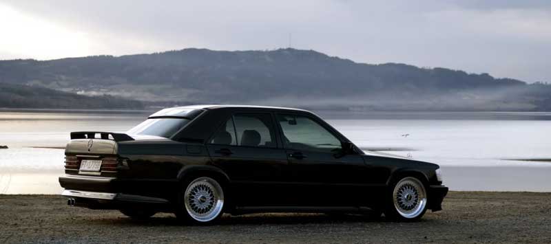 Mercedes Benz 190e 2.5 16v W201 on Converted BBS RS