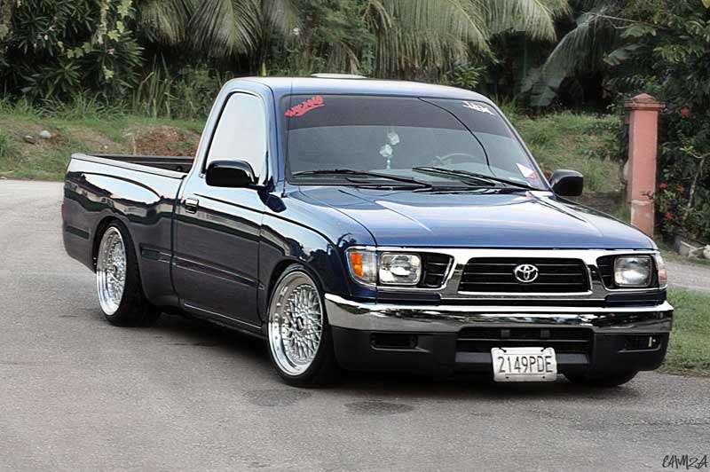 slammed toyota tacoma #3