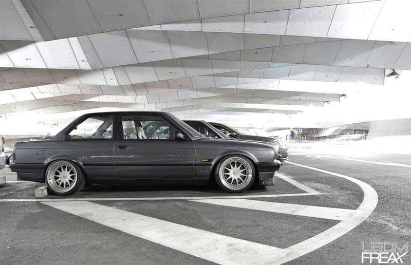 Hartge Design C on Slammed BMW E30 320i 