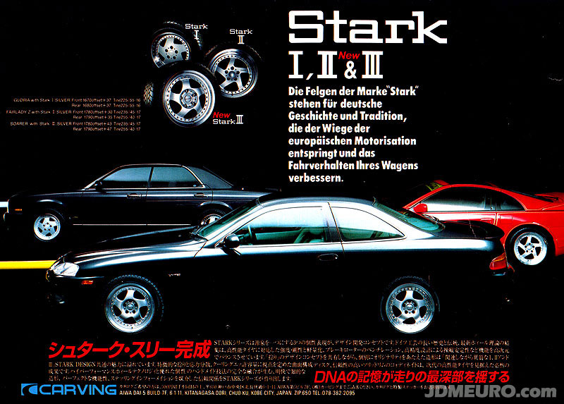 Carving Stark I, Carving Stark II, Carving Stark III JDM Wheels