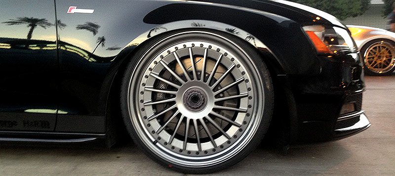 Rotiform IND-T Centerlock Wheels on Audi S4 at SEMA 2013