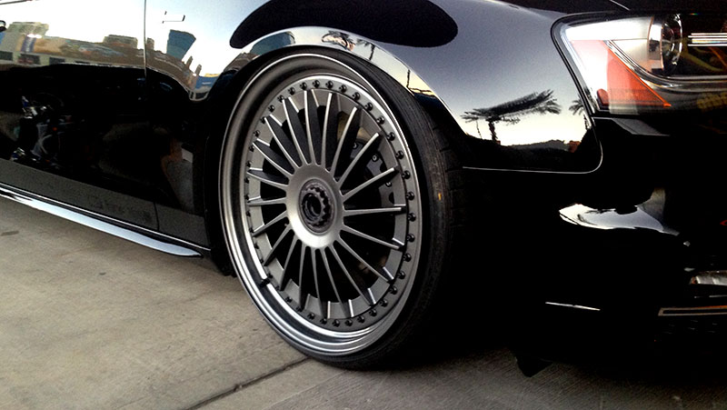 Rotiform IND-T Centerlock Wheels on Audi S4 at SEMA 2013