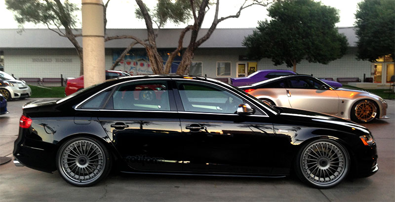 Rotiform IND-T Centerlock Wheels on Audi S4 at SEMA 2013