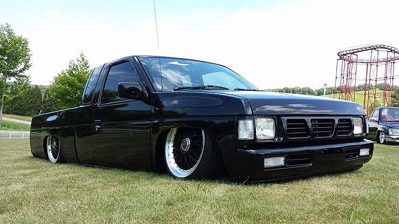 JDM Truck: BBS IMPUL on D21 Nissan Hardbody