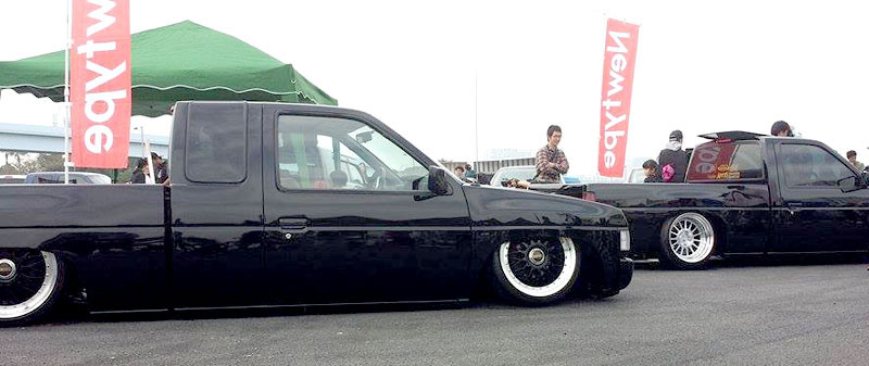 JDM Truck: BBS IMPUL on D21 Nissan Hardbody