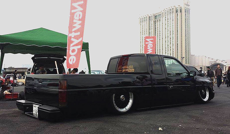 JDM Truck: BBS IMPUL on D21 Nissan Hardbody