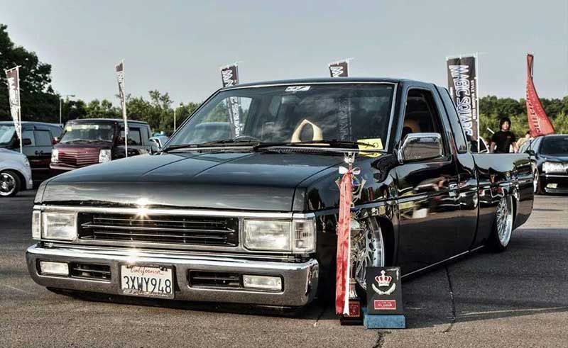 JDM Truck: BBS IMPUL on D21 Nissan Hardbody