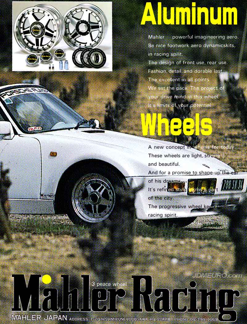 Mahler Racing 3 Piece Wheel - JDM Wheels