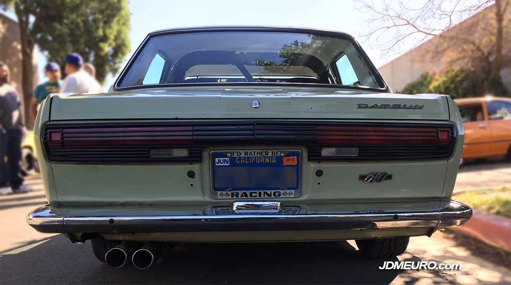 Simmons V4 on Old School Datsun 510 - Australian Wheels