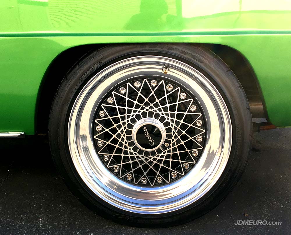 Epsilon Southern Ways Mesh on Mazda R100 Rotary - JDM Wheels