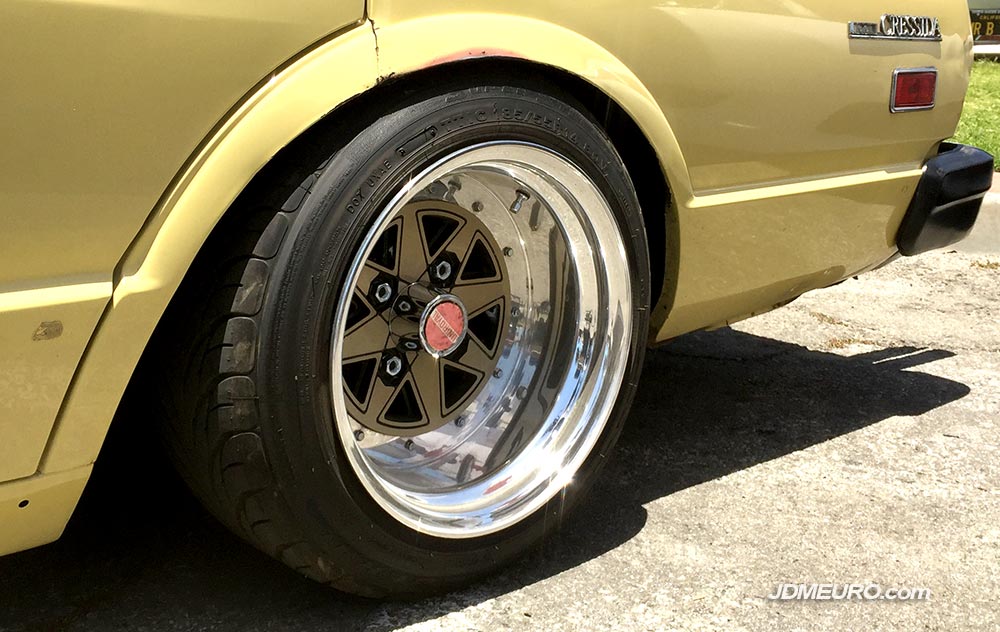 Uniroyal Spoke by Enkei on Toyota Cressida at Toyotafest 2018 – JDM Wheels