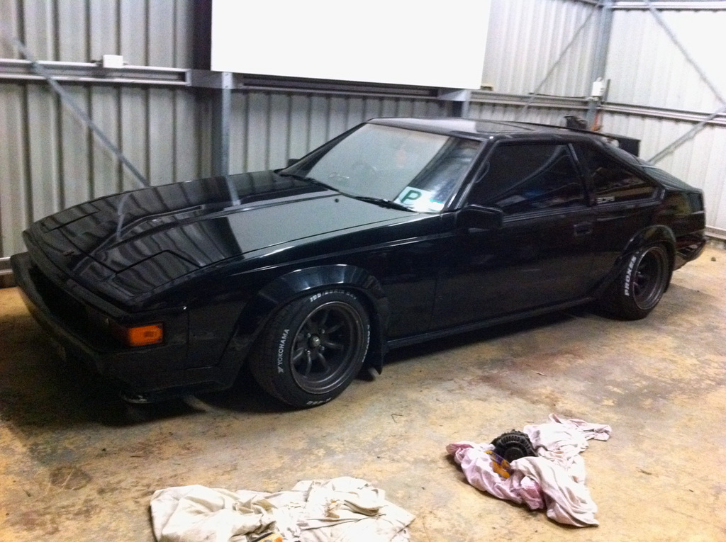 Toyota Supra MA61 on Watanabe R-Type Wheels