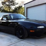 Mazda Miata with Pit Crew Racing Kit on BBS RM