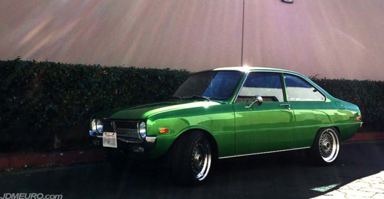 Epsilon Southern Ways Mesh on Mazda R100 Rotary – JDM Wheels | JDMEURO.com